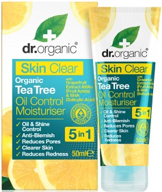 Bild på Dr Organic Tea Tree Oil Control Moisturiser 50 ml