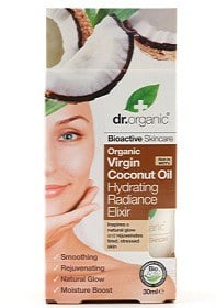 Bild på Dr Organic Virgin Coconut Oil Hydrating Radiance Elixir 30 ml