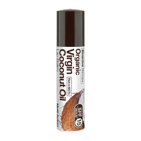 Bild på Dr Organic Virgin Coconut Oil Lip Balm SPF15