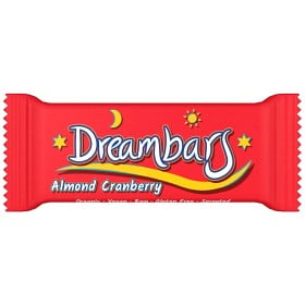 Bild på Dreambars Bakad Bar Mandel Tranbär 35 g