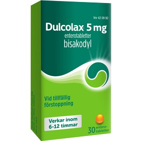 Bild på Dulcolax, enterotablett 5 mg 30 st