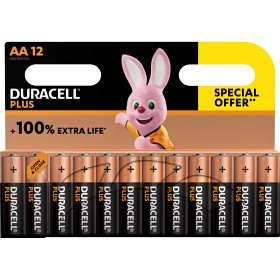 Bild på Duracell Plus AA alkaline 12-pack