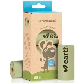 Bild på Earth Rated Compostable refiller 4 st (60 påsar)