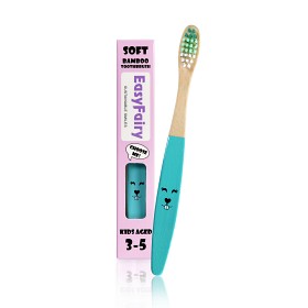 Bild på EasyFairy bambutandborste 3-5 år Turquoise