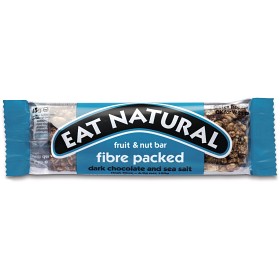 Bild på Eat Natural Fibre Packed Dark Chocolate & Sea Salt 45 g