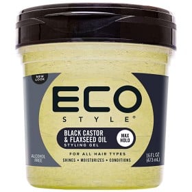 Bild på Eco Style Black Castor & Flaxseed Oil Styling Gel 473 ml