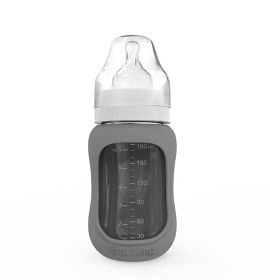 Bild på Eco Viking Nappflaska Glas 180ml (Grå)