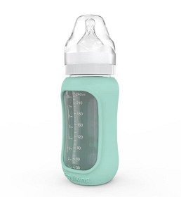 Bild på EcoViking Nappflaska Glas 240ml (Mint)