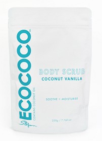 Bild på EcoCoco Body Scrub Coconut Vanilla 220 g