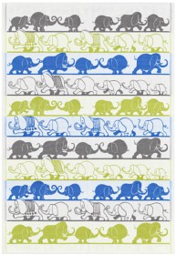 Bild på Ekelund Barnfilt Elefant Blå 72 x 105 cm