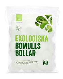 Bild på Ekologiska bomullsbollar 70 st