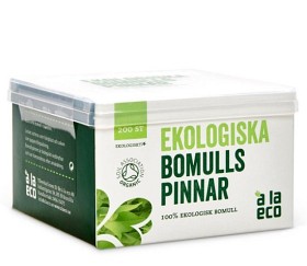 Bild på Ekologiska bomullspinnar 200 st