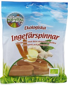 Bild på Ekologiska Ingefärspinnar 90 g