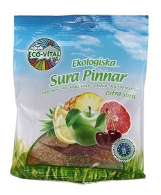 Bild på Ekologiska Sura Pinnar 90 g