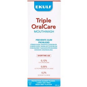 Bild på Ekulf Triple OralCare munskölj 300 ml