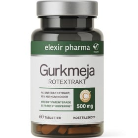 Bild på Elexir Pharma Gurkmeja 60 tabletter