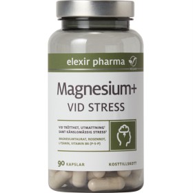 Bild på Elexir Pharma Magnesium+ vid stress 90 kapslar