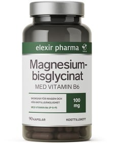 Bild på Elexir Pharma Magnesiumbisglycinat 90 kapslar