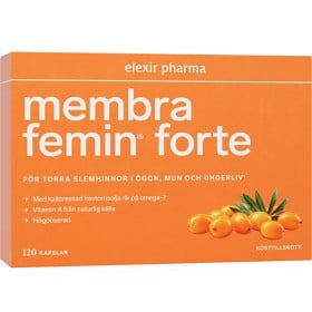 Bild på Elexir Pharma Membra Femin Forte 120 kapslar