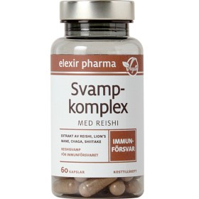 Bild på Elexir Svampkomplex med Reishi 60 kapslar