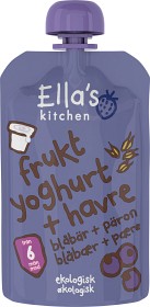 Bild på Ella's Fruktyoghurt Havre Blåbär & Päron 100 g