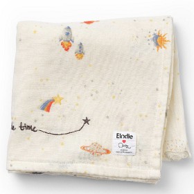 Bild på Elodie Bamboo Muslin Blanket Playground Spaceland