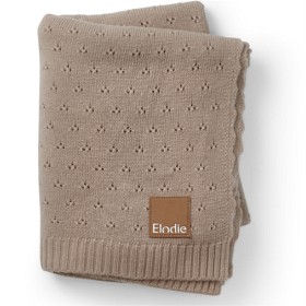 Bild på Elodie Pointelle Blanket Tender Taupe