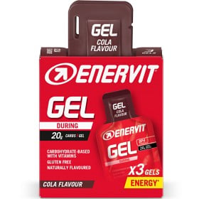 Bild på Enervit E.Sport Gel Cola 25 ml 3-pack