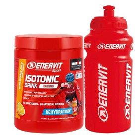 Bild på Enervit Sport Isotonic Drink Apelsin & Sportflaska