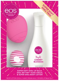 Bild på Eos Winter 2019 Cherry & Bright Trio Set Hand Lip Body