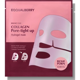 Bild på EQQUALBERRY Collagen Pore-tight up Hydrogel Mask (4 sheets)