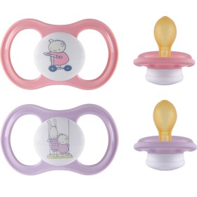Bild på ESSKA Happy 4+m Latex Rosa 2-pack