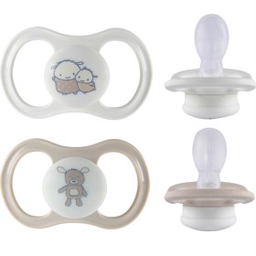 Bild på ESSKA Happy Glow 4+m Silikon Beige 2-pack