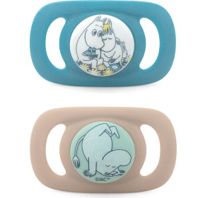 Bild på Esska Napp Chilla Silikon Mumin (Mumin & Mumin på händer) 4-36 månader