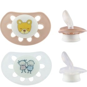 Bild på Esska Napp Classic Glow Teddy/Tjej&Kille 4-36 månader