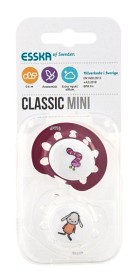 Bild på Esska Napp Classic Mini Silikon Lila