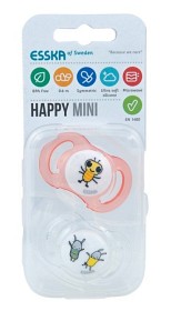 Bild på Esska Napp Happy Mini Silikon Aprikos