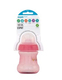 Bild på Esska Nappflaska Esprit Rosa 180 ml