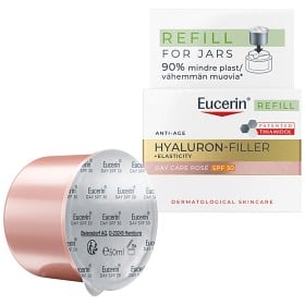 Bild på Eucerin Dagkräm Refill Hyaluron Filler+Elasticity Rosé SPF30, 50 ml