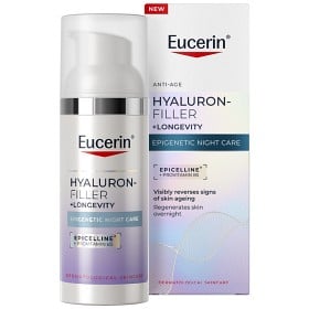 Bild på Eucerin Nattkräm Hyaluron-Filler+Longevity Epigenetic 50 ml