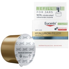 Bild på Eucerin Nattkräm Refill Hyaluron-Filler+Elasticity 50 ml