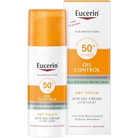 Bild på Eucerin Oil Control Sun Gel-Cream SPF50+ 50 ml
