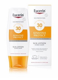 Bild på Eucerin Sensitive Sun Lotion Extra Light SPF 30, 150 ml