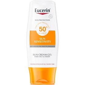 Bild på Eucerin Sun Sensitivity Creme Gel Face & Body SPF 50, 150 ml