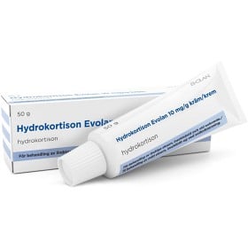 Bild på Evolan Hydrokortison kräm10 mg/g 50 g