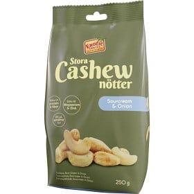 Bild på Exotic Snacks Cashewnötter Sourcream & Onion 250 g