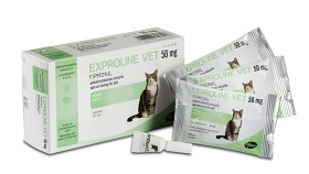 Bild på Exproline vet, spot-on, lösning 50 mg 3 x 0,5 ml