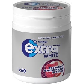 Bild på Extra White Raspberry Pomegranate 60 bitar