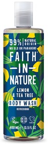 Bild på Faith in Nature Lemon & Tea Tree Body Wash 400 ml