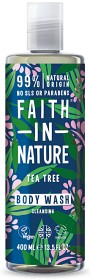 Bild på Faith in Nature Tea Tree Body Wash 400 ml
